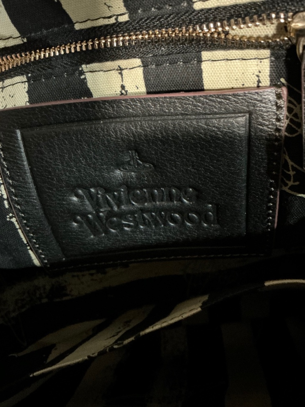 Vivienne Westwood mini black leather backpack - Picture 4 of 8